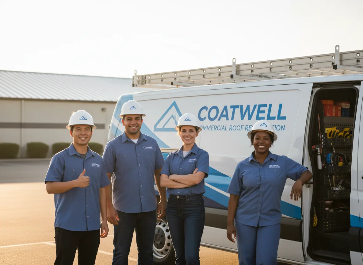 Commercial roof coating company in Coyote, CA
